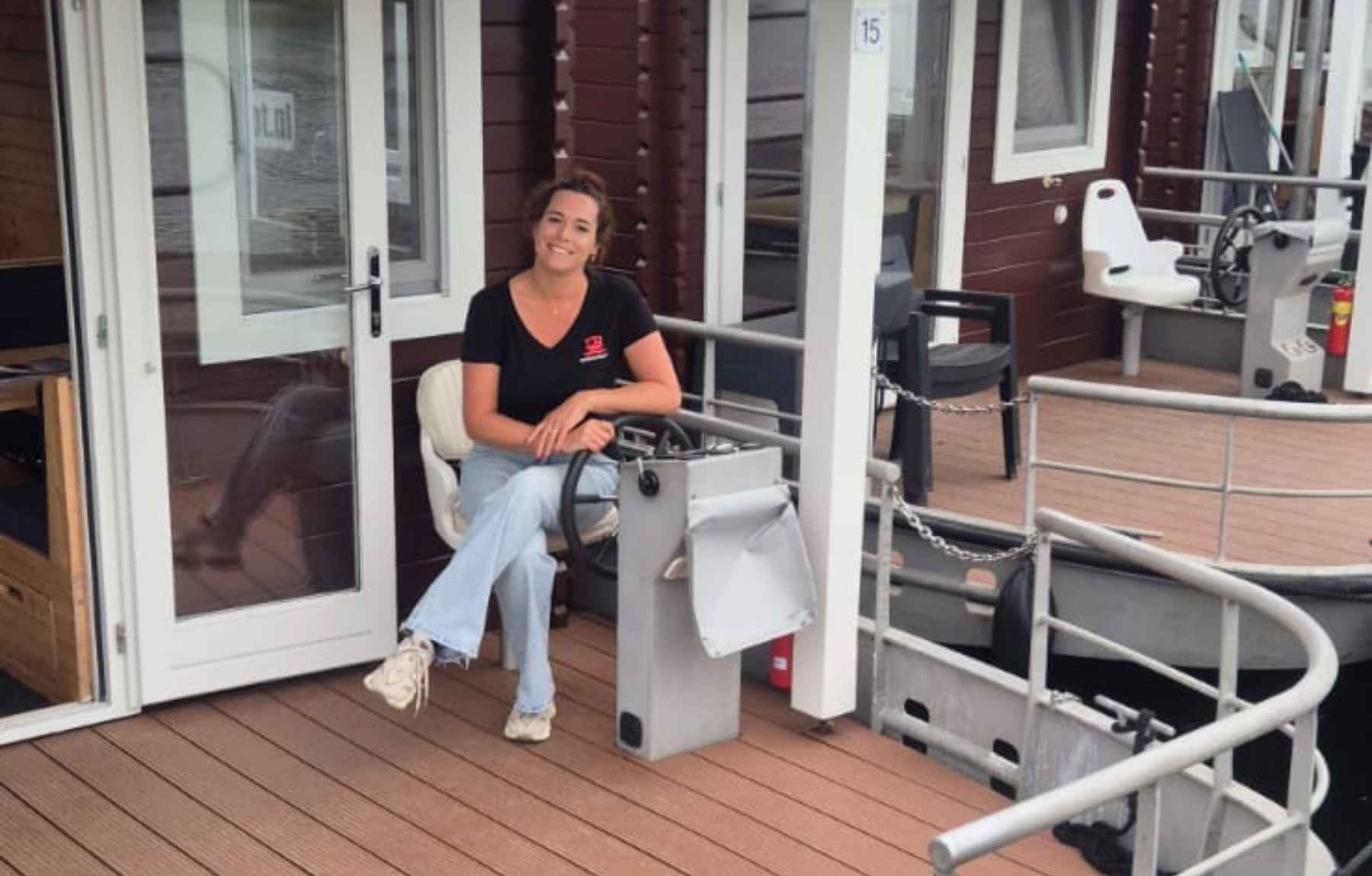Inge Cruijsen Blokhutboot Maasmeanders